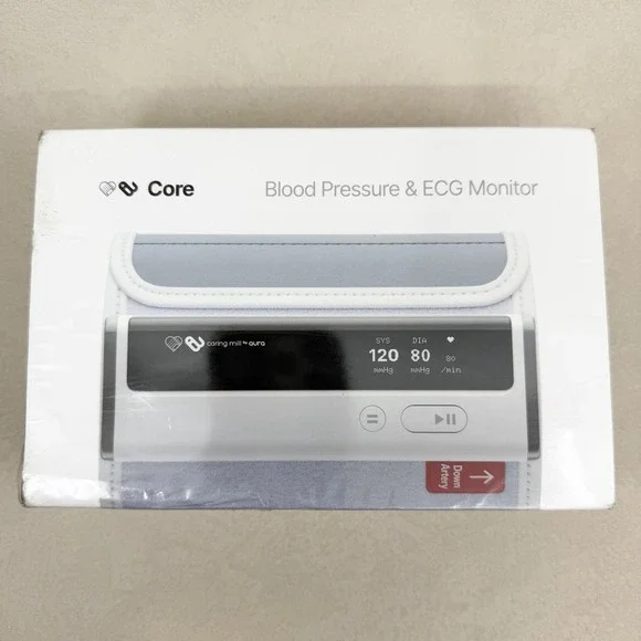 Core High Tech Blood Pressure ECG Monitor Caring Mill™ by Aura New Sealed Box - Picture 2 of 7